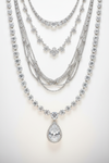 potrate image in diamond neckles